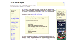 Desktop Screenshot of 1911census.org.uk